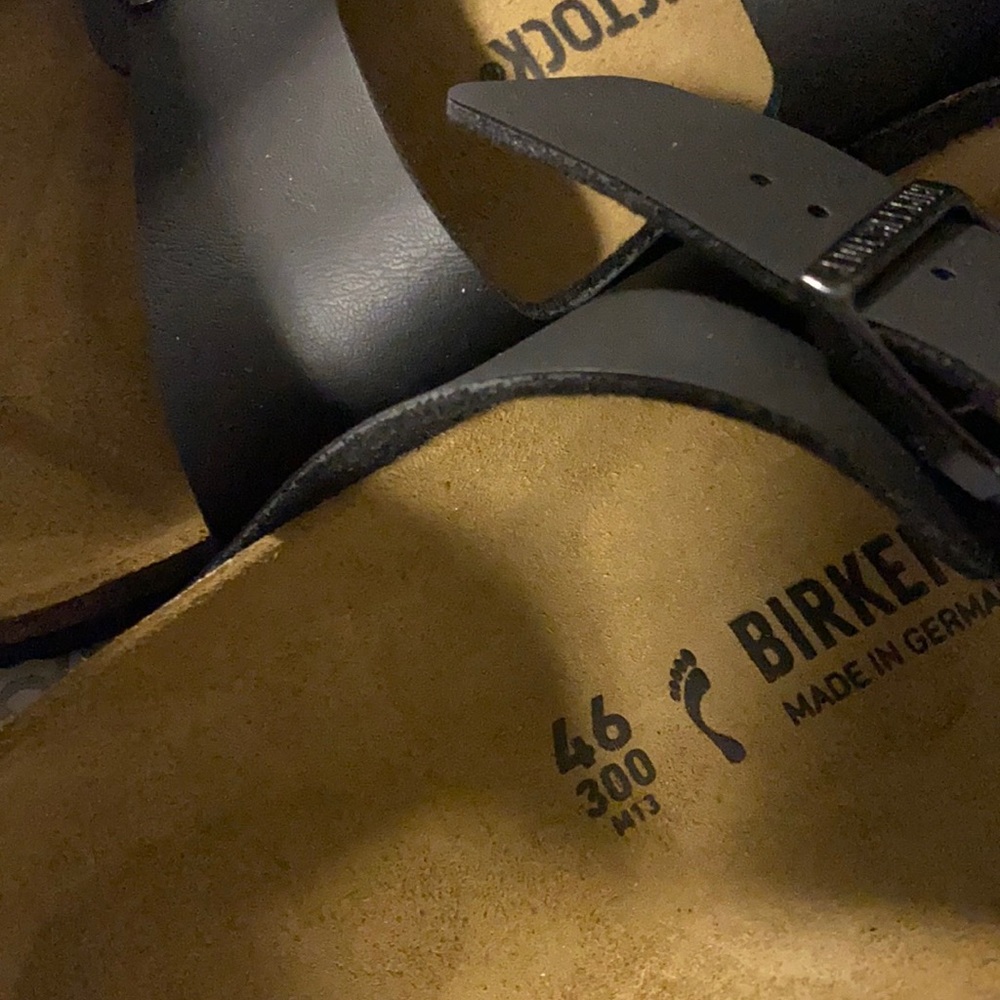 Birkenstock Arizona Men’s black asst new - Picture 5 of 5